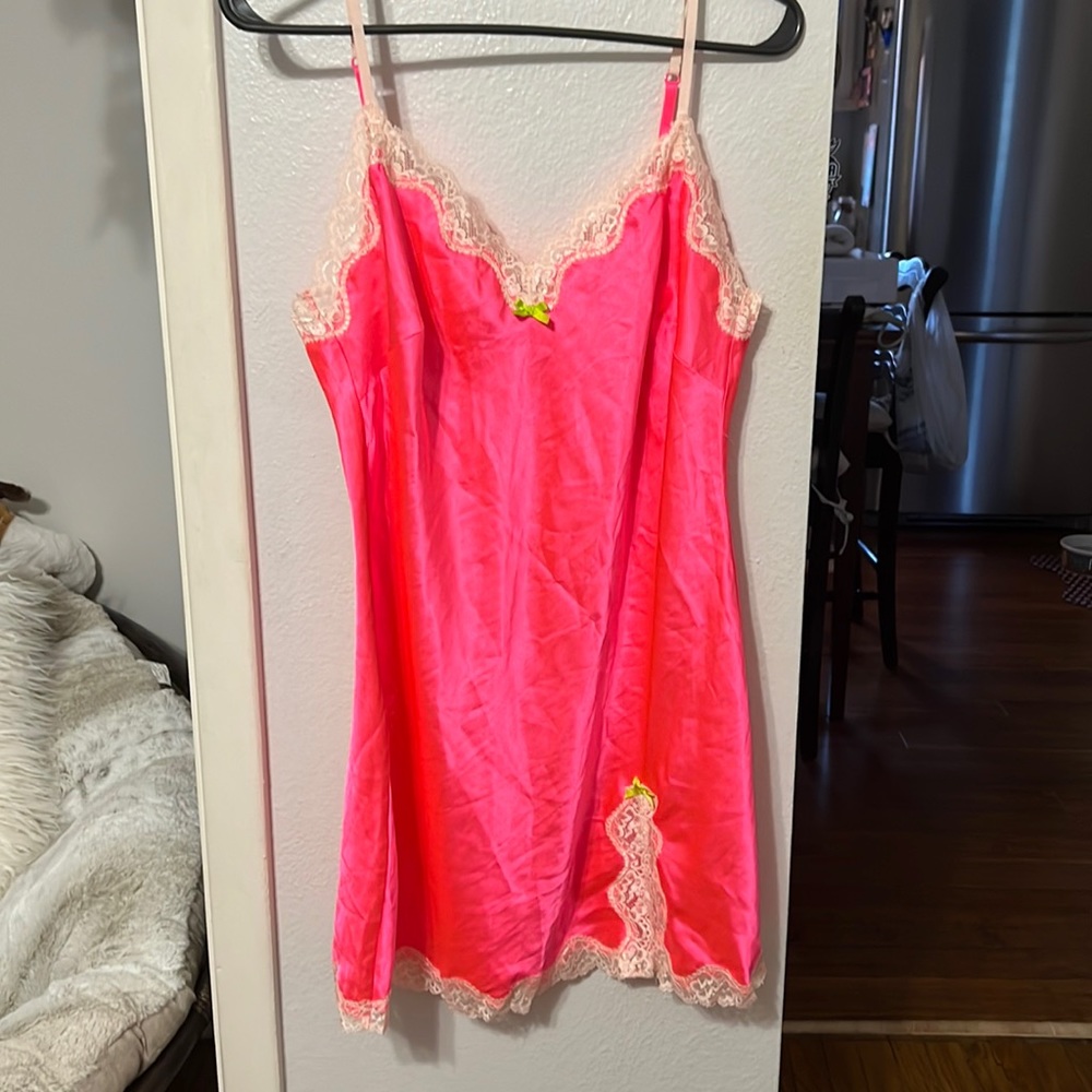 Victoria secret lingerie slip dress